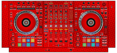 Pioneer DJ DDJ SZ 2 Skin Gradienter Red